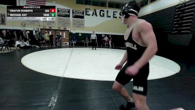 165 lbs Round Of 16 - Drayvn Roberts, East Hartford vs Michael Kay, Trumbull