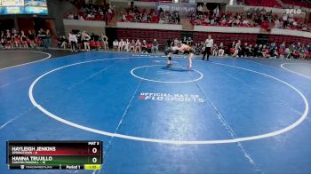 126 lbs Round 2 (8 Team) - Hanna Trujillo, Canyon Randall vs Hayleigh Jenkins, Springtown