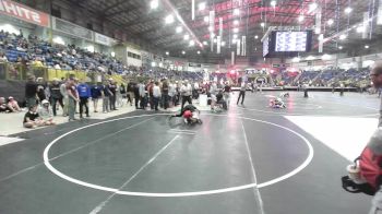 123 lbs Consi Of 8 #2 - Ashlynn Lingle, Buena Vista vs Emily Farris, Team Grand Valley Elite