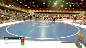 106 lbs Consi Of 32 #2 - Evan Krantz, McQueen vs DeSean Floyd, Granite Hills (El Cajon)