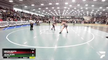 5-150 lbs Quarterfinal - Kevin Scafe, Frank Cox vs Bricen Booth, William Fleming