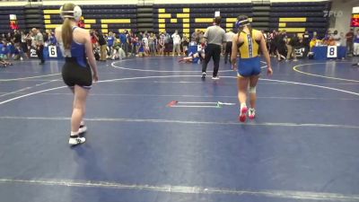 130 lbs Round Of 32 - Lily Moore, Sharpsville vs Maizy Mikeska, Derry