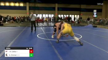 285 lbs Rd Of 32 - Hunter Catka, Virginia Tech vs Kevin Zimmer, Wyoming