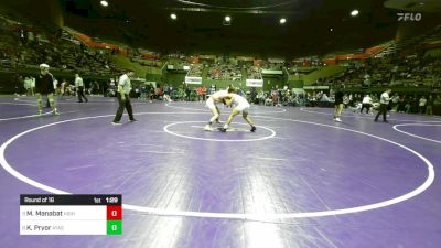 140 lbs Round Of 16 - Mason Manabat, Highland vs Kaden Pryor, Atascadero