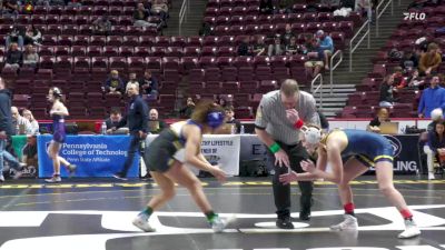 112 lbs First Round - Isla Silva, Mt. Lebanon-G vs Nevaeh Colon, Wilson Area-G