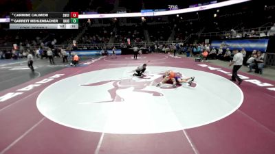 II-138 lbs Cons. Round 3 - Garrett Mehlenbacher, Dansville/Wayland-Cohocton vs Carmine Calimeri, Southwestern