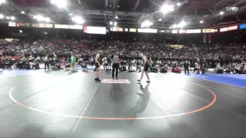 3A 165 lbs Champ. Round 1 - Rhett Silcock, Declo vs Kaiser Henne, Nampa Christian