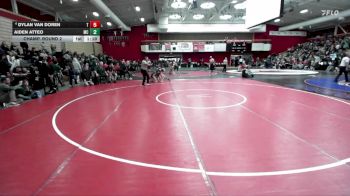 150 lbs Champ. Round 2 - Aiden Atteo, Maria Carrillo vs Dylan Van Doren, Tamalpais