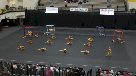 Lakota West HS "West Chester OH" at 2025 WGI Guard Mideast Power Regional