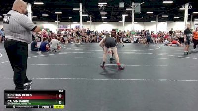 106 lbs Round 3 (6 Team) - Kristian Beres, Validus WC vs Calvin Parke, Orchard South WC