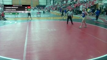 285 lbs Cons. Round 2 - Jordan White, NEO vs Landen Brinkley, Carl Albert