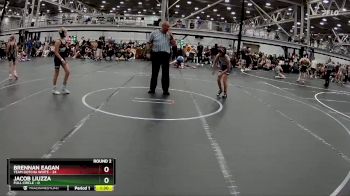 92 lbs Round 2 (8 Team) - Brennan Eagan, Team Gotcha White vs Jacob Liuzza, Full Circle