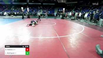 132 lbs Consi Of 16 #1 - Shane Rablais, Bow vs Landon Rodriguez, Saugus/Peabody