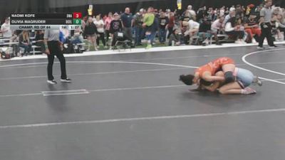 125 lbs Champ. Rd Of 64 - Naomi Kofe, Sanderson Wrestling Academy vs Olivia Magruder, DC Elite
