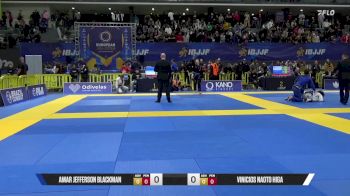 Amar Jefferson Blackman vs Vinicios Naoto Higa 2025 European Jiu-Jitsu IBJJF Championship