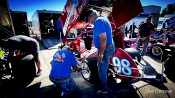 In the Pits* At Meridian Speedway For The Pink Lady Classic