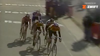 The Closest Paris-Roubaix Finish Ever - Canadian Steve Bauer's 1990 Milimeter Loss
