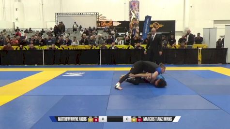 Marcos Tianzi Wang vs Matthew Wayne Akers 2024 World IBJJF Jiu-Jitsu No-Gi Championship