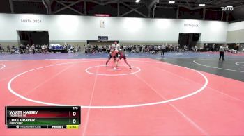 175 lbs Cons. Round 4 - Wyatt Massey, Thompson HS vs Luke Graver, Pine Creek
