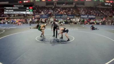 D 1 144 lbs Cons. Round 1 - Triston Harvill, Airline vs Ian David, Acadiana