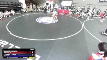 150 lbs Round 3 (16 Team) - Gabriel Lemos, IEWA-GR vs Joseph Lopez, SJWA-GR