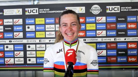Zoe Bäckstedt Was Confident For Sprint Or Breakaway In Junior Women's Road Race
