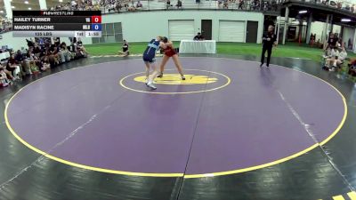 125 lbs Hailey Turner, Virginia vs Madisyn Racine, North Dakota Blue