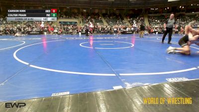 100 lbs Consi Of 8 #2 - Colter Frain, Powerhouse Wrestling Club vs Carson Kirk, American Dream