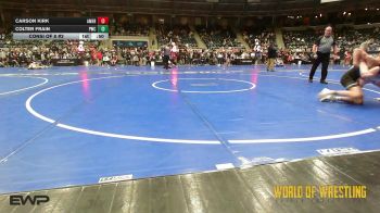 100 lbs Consi Of 8 #2 - Colter Frain, Powerhouse Wrestling Club vs Carson Kirk, American Dream