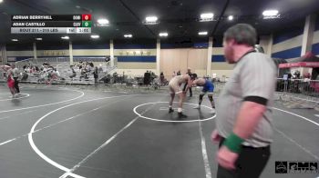 215 lbs Final - Adrian Berryhill, Dominate WC vs Adan Castillo, Clovis