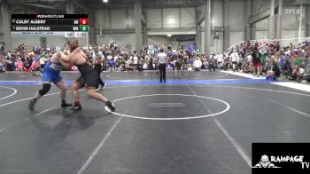 285 lbs Champ. Round 1 - Devin Halstead, Winfield vs Colby Albert, Beloit WC