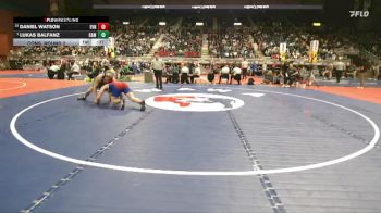 4A-190 lbs Cons. Round 2 - Daniel Watson, Evanston vs Lukas Balfanz, Campbell County
