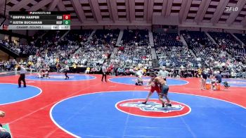 4A-190 lbs Champ. Round 1 - Griffin Harper, Flowery Branch vs Justin Buchanan, North Springs