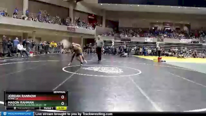 102 lbs Semis (4 Team) - Mason Rahman, PEM (Plainview/Elgin/Millville ...