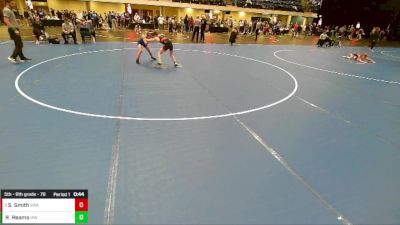 5th - 6th grade - 78 3rd Place Match - Reed Reams, Immortal Athletics WC vs Sam Smith, Sebolt Wrestling Academy