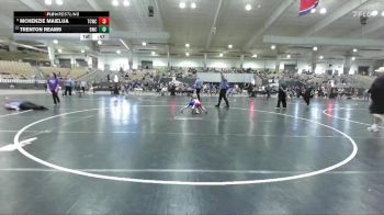 50 lbs Cons. Round 2 - Trenton Reams, Blackman Wrestling Club vs McKenzie Maielua, Wildcats Wrestling