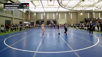 138 lbs Semifinal - Mackenzie Nichols, Jonathan Law vs Amelia Petersen, Haddam-Killingworth