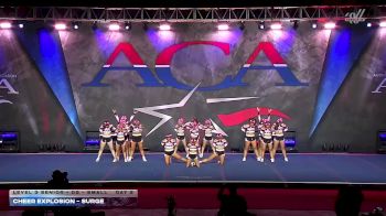 Cheer Explosion - Surge [2026 L3 Senior - D2 - Small Day 2] 2026 ACA Grand Nationals