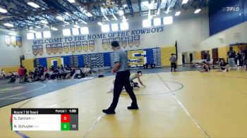 120 lbs Round 7 (8 Team) - Nicholas Schuyler, The Outsiders vs Santiago Carrion, Black Hive