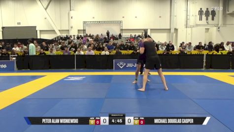 Michael Douglas Casper vs Peter Alan Wisniewski 2025 World IBJJF Jiu-Jitsu No-Gi Championship