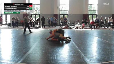 149 lbs Round Of 16 - Joseph Morris, Presbyterian vs Carson Weber, Ohio