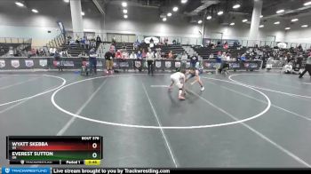 113 lbs Cons. Semi - Wyatt Skebba, WI vs Everest Sutton, OR