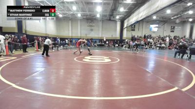 157 lbs Consi Of 8 #1 - Matthew Ferrero, East Longmeadow vs Ethan Martinez, Excel Academy