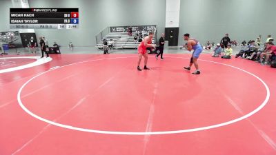 285 lbs Micah Hach, South Dakota Blue vs Isaiah Taylor, Pennsylvania Blue