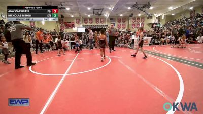 60 lbs Round Of 16 - Jasper Shuemake, Viking Wrestling Club vs Legend Bigheart, Sperry Wrestling Club