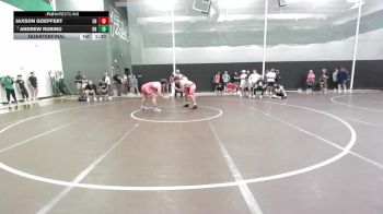 175 lbs Quarterfinal - Andrew Rubino, BV Bison vs Jaxson Goepfert, Elkhorn North