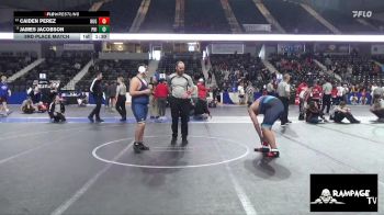 215 lbs 3rd Place Match - Caiden Perez, Hugoton vs James Jacobson, Phillipsburg