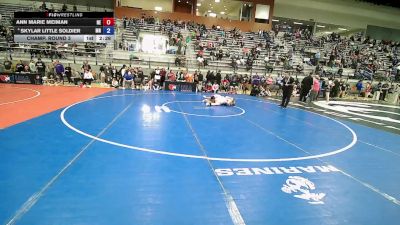 U20 Women - 65 lbs Champ. Round 3 - Ann Marie Meiman, NE vs Skylar Little Soldier, MN
