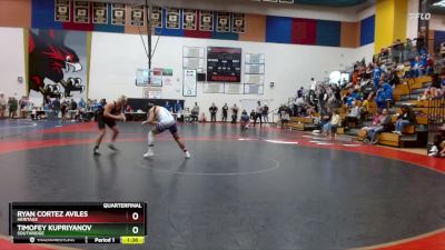 175 lbs Quarterfinal - Ryan Cortez Aviles, Heritage vs Timofey Kupriyanov, Southridge