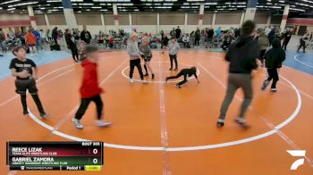 52-54 lbs Round 1 - Gabriel Zamora, Liberty Warriors Wrestling Club vs Reece Lizak, Texas Elite Wrestling Club